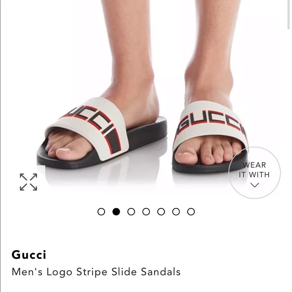 AUTHENTIC men’s Gucci slides 😍 11